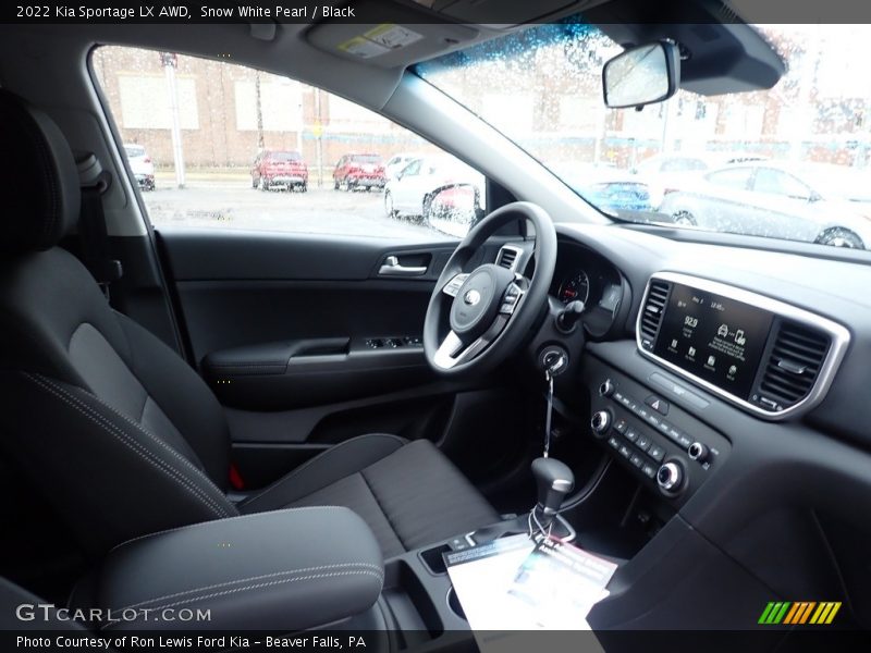 Front Seat of 2022 Sportage LX AWD