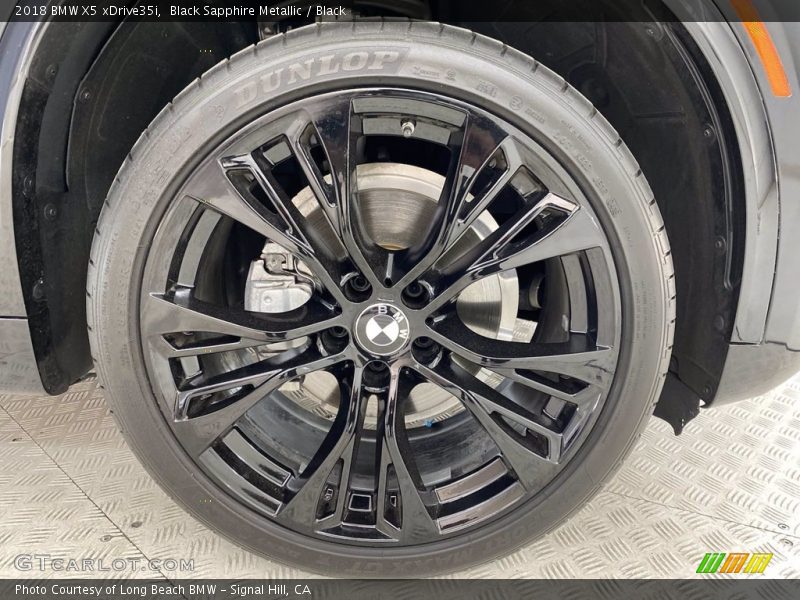 Black Sapphire Metallic / Black 2018 BMW X5 xDrive35i