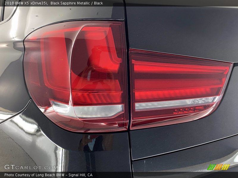 Black Sapphire Metallic / Black 2018 BMW X5 xDrive35i