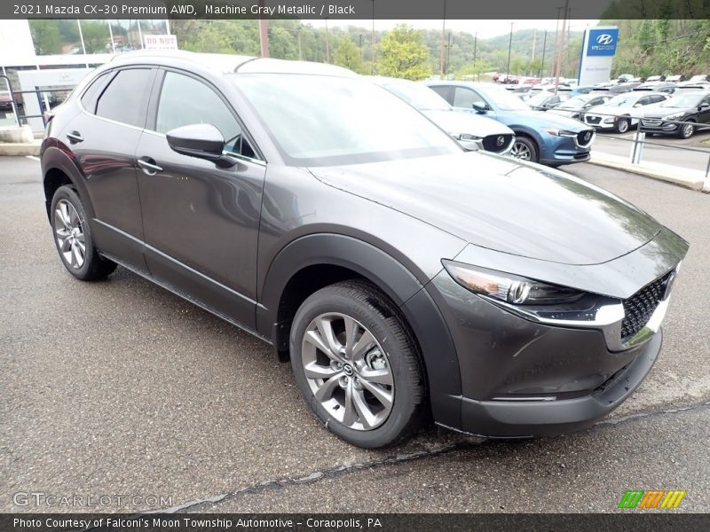 Machine Gray Metallic / Black 2021 Mazda CX-30 Premium AWD