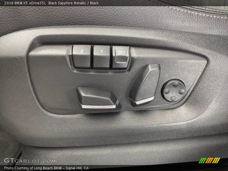 Black Sapphire Metallic / Black 2018 BMW X5 xDrive35i