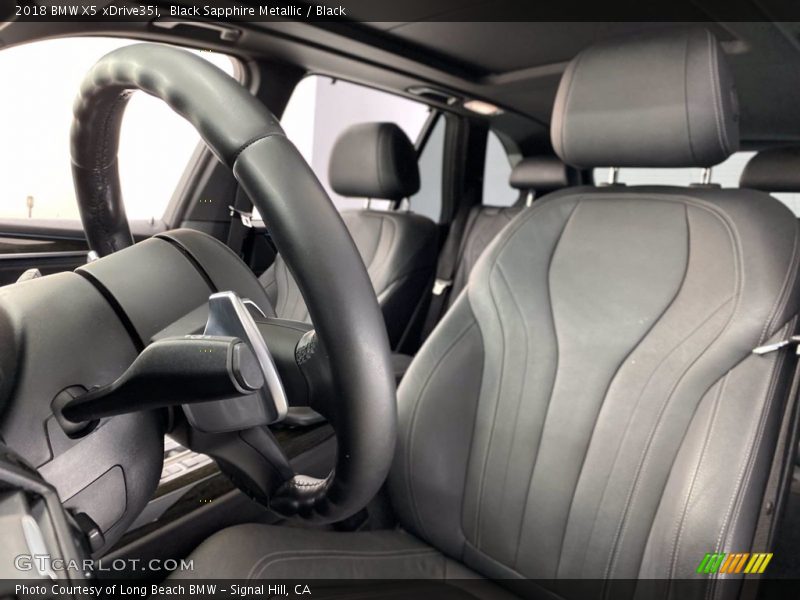 Black Sapphire Metallic / Black 2018 BMW X5 xDrive35i