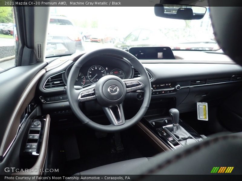 Machine Gray Metallic / Black 2021 Mazda CX-30 Premium AWD