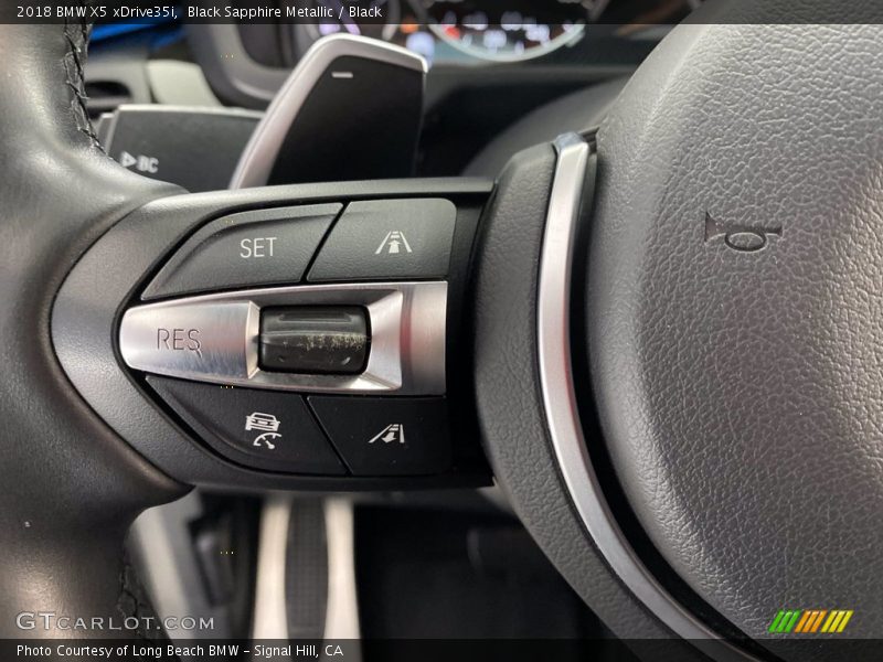 Black Sapphire Metallic / Black 2018 BMW X5 xDrive35i