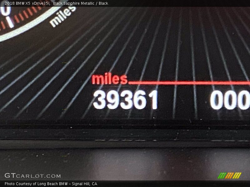 Black Sapphire Metallic / Black 2018 BMW X5 xDrive35i