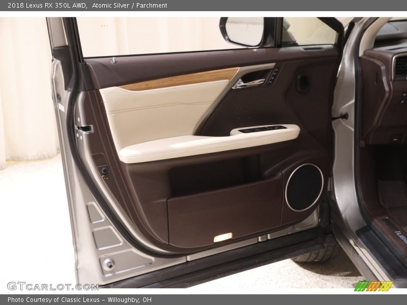 Atomic Silver / Parchment 2018 Lexus RX 350L AWD
