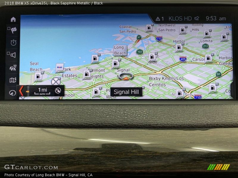 Black Sapphire Metallic / Black 2018 BMW X5 xDrive35i