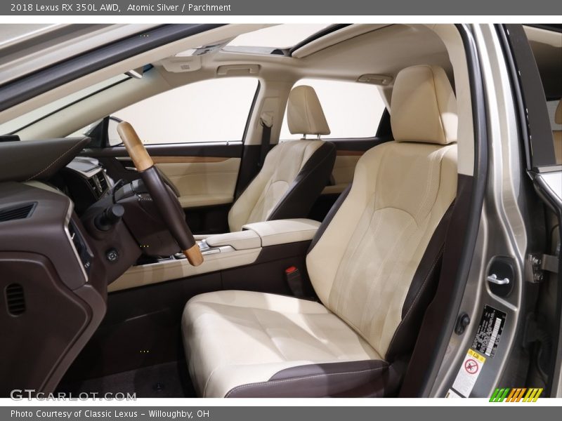 Atomic Silver / Parchment 2018 Lexus RX 350L AWD