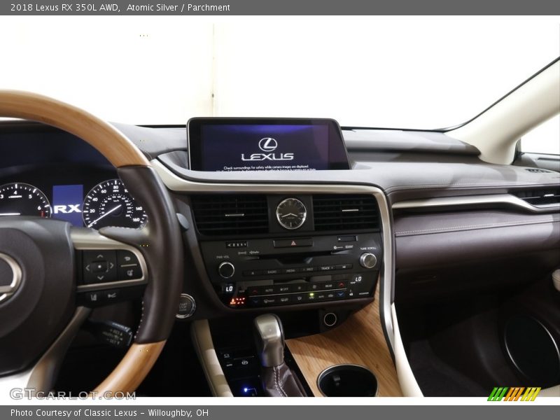 Atomic Silver / Parchment 2018 Lexus RX 350L AWD
