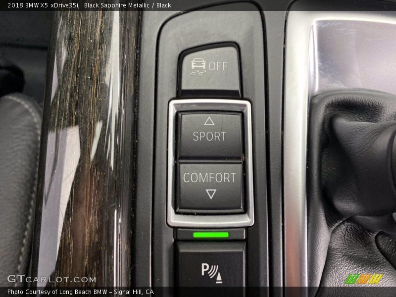 Black Sapphire Metallic / Black 2018 BMW X5 xDrive35i