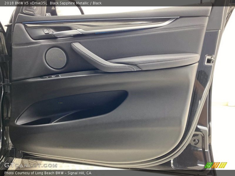 Black Sapphire Metallic / Black 2018 BMW X5 xDrive35i