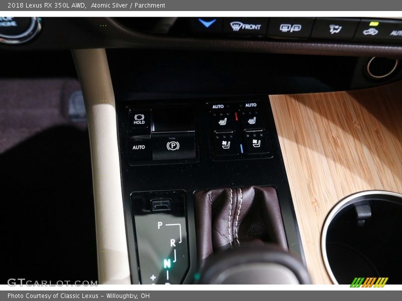 Atomic Silver / Parchment 2018 Lexus RX 350L AWD