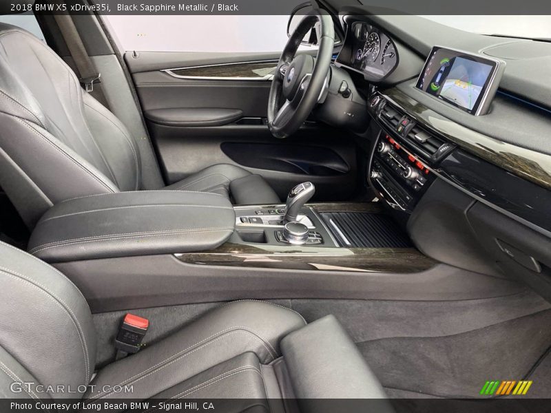 Black Sapphire Metallic / Black 2018 BMW X5 xDrive35i