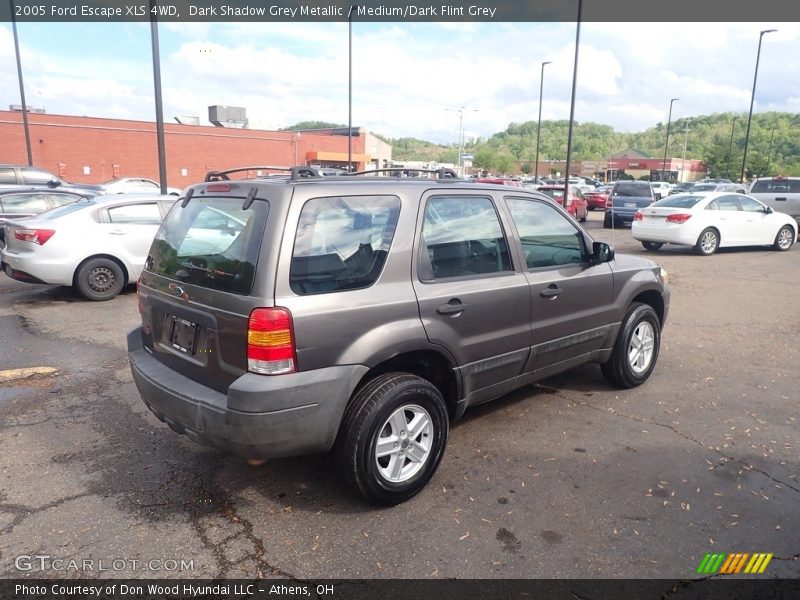 Dark Shadow Grey Metallic / Medium/Dark Flint Grey 2005 Ford Escape XLS 4WD