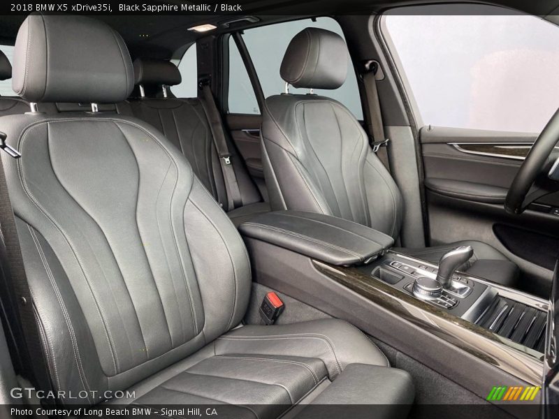 Black Sapphire Metallic / Black 2018 BMW X5 xDrive35i