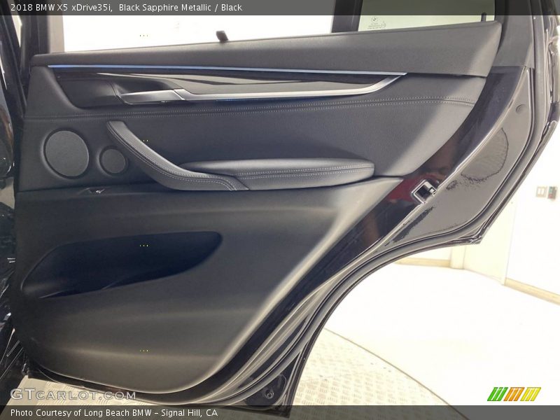 Black Sapphire Metallic / Black 2018 BMW X5 xDrive35i