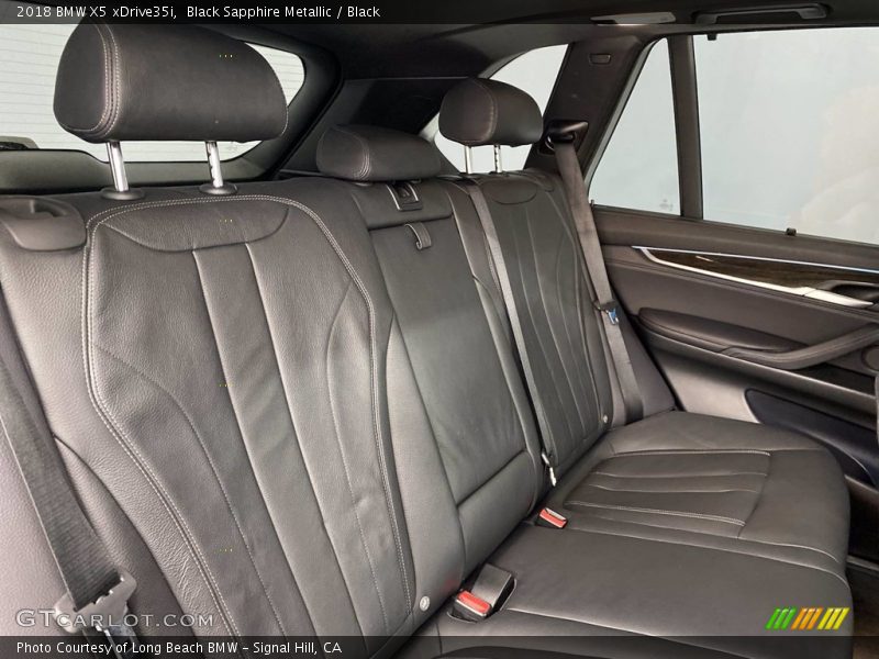 Black Sapphire Metallic / Black 2018 BMW X5 xDrive35i