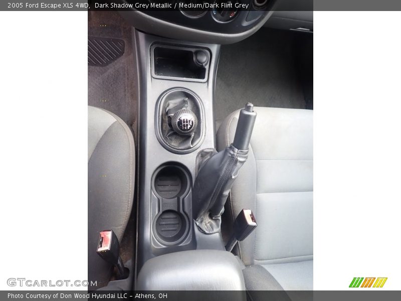 Dark Shadow Grey Metallic / Medium/Dark Flint Grey 2005 Ford Escape XLS 4WD