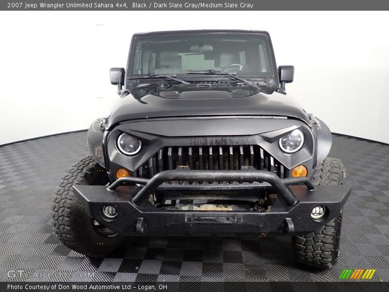 Black / Dark Slate Gray/Medium Slate Gray 2007 Jeep Wrangler Unlimited Sahara 4x4