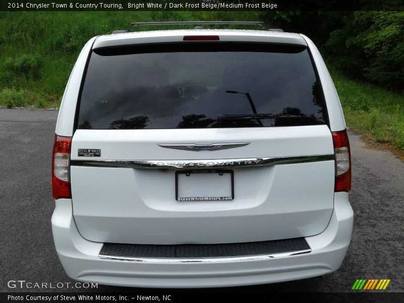 Bright White / Dark Frost Beige/Medium Frost Beige 2014 Chrysler Town & Country Touring