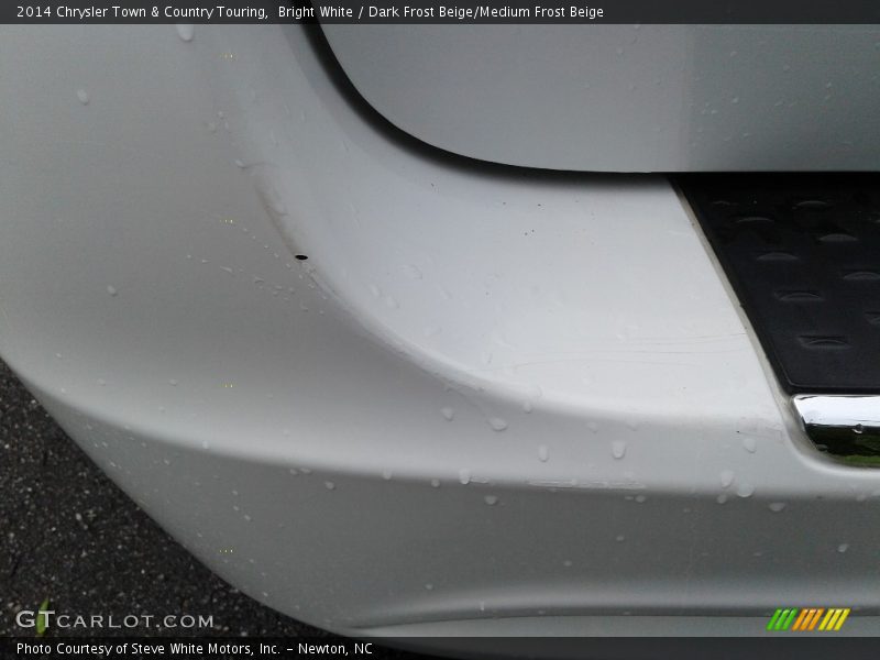 Bright White / Dark Frost Beige/Medium Frost Beige 2014 Chrysler Town & Country Touring
