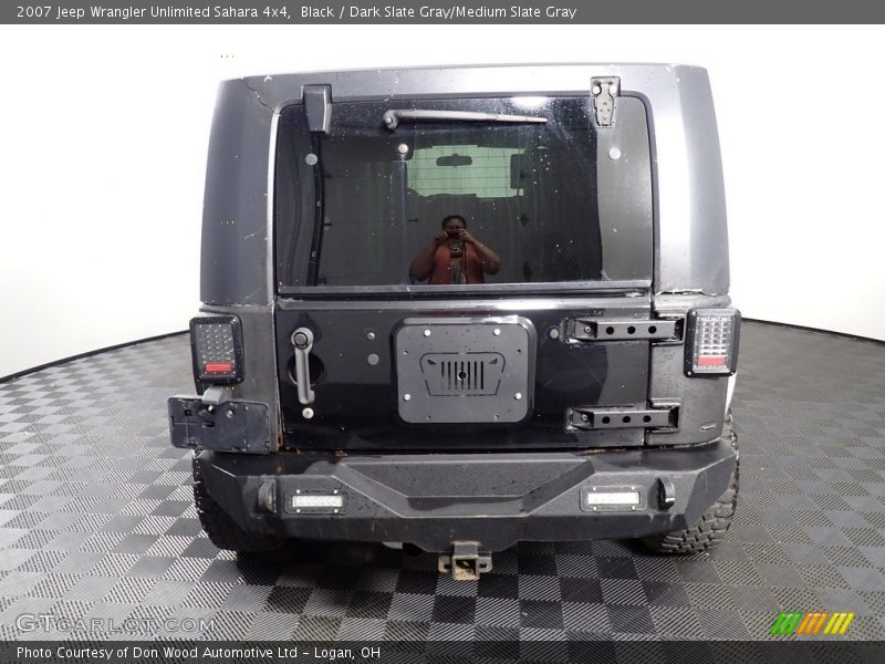 Black / Dark Slate Gray/Medium Slate Gray 2007 Jeep Wrangler Unlimited Sahara 4x4