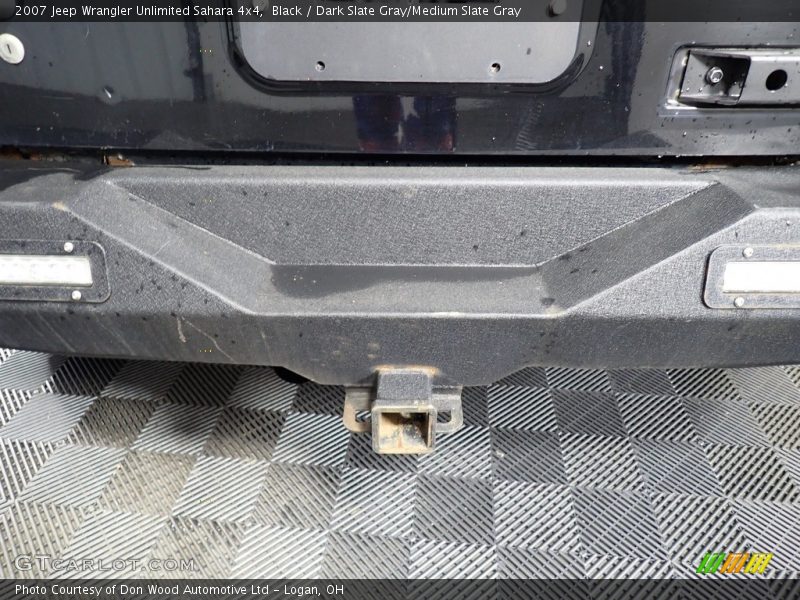 Black / Dark Slate Gray/Medium Slate Gray 2007 Jeep Wrangler Unlimited Sahara 4x4