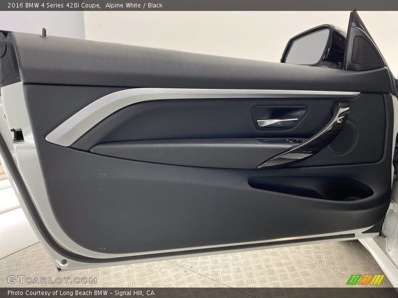 Alpine White / Black 2016 BMW 4 Series 428i Coupe