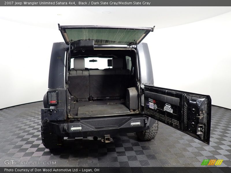 Black / Dark Slate Gray/Medium Slate Gray 2007 Jeep Wrangler Unlimited Sahara 4x4