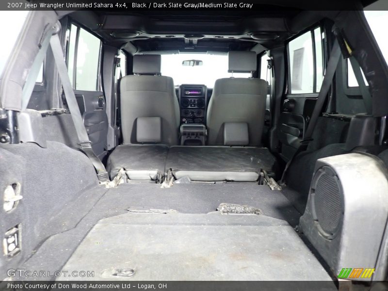 Black / Dark Slate Gray/Medium Slate Gray 2007 Jeep Wrangler Unlimited Sahara 4x4