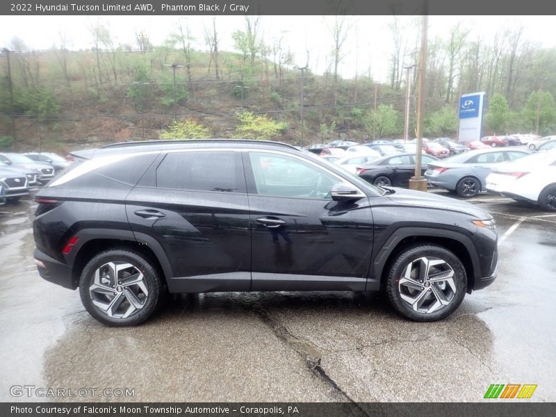 Phantom Black / Gray 2022 Hyundai Tucson Limited AWD