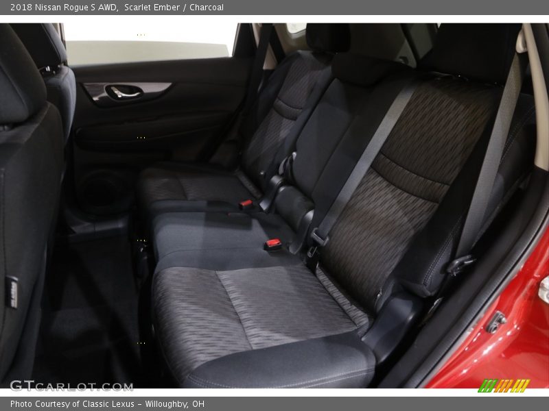 Scarlet Ember / Charcoal 2018 Nissan Rogue S AWD