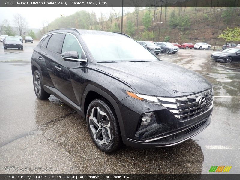 Phantom Black / Gray 2022 Hyundai Tucson Limited AWD
