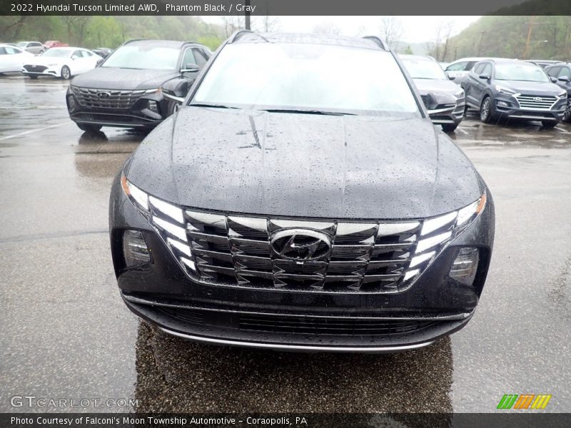 Phantom Black / Gray 2022 Hyundai Tucson Limited AWD