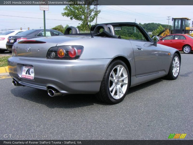 Silverstone Metallic / Black 2005 Honda S2000 Roadster