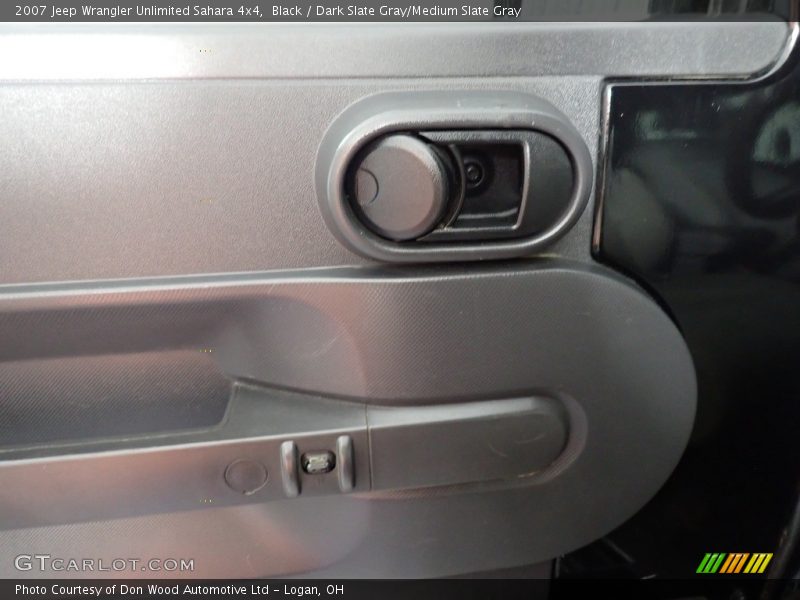 Black / Dark Slate Gray/Medium Slate Gray 2007 Jeep Wrangler Unlimited Sahara 4x4