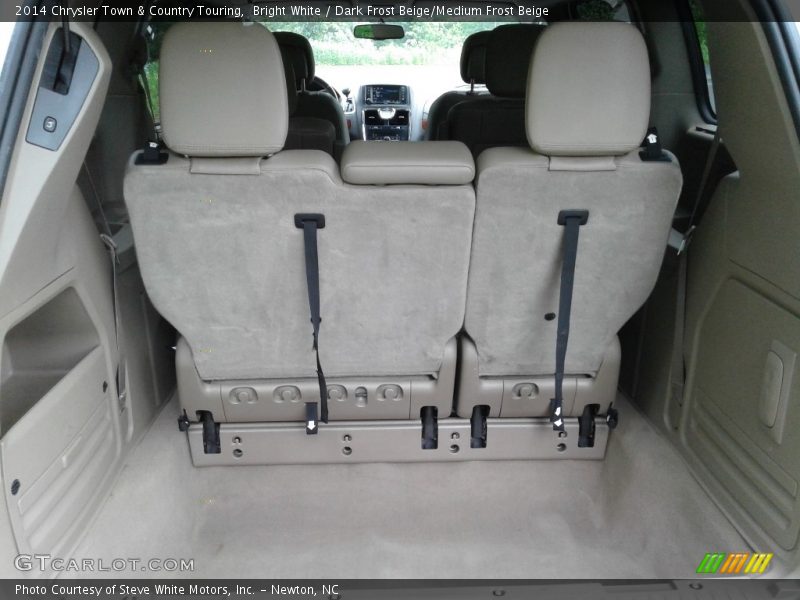 Bright White / Dark Frost Beige/Medium Frost Beige 2014 Chrysler Town & Country Touring