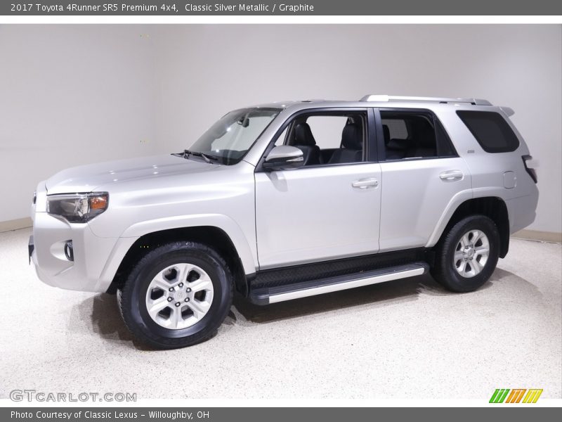 Classic Silver Metallic / Graphite 2017 Toyota 4Runner SR5 Premium 4x4