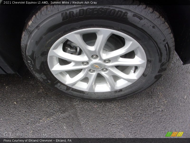 Summit White / Medium Ash Gray 2021 Chevrolet Equinox LS AWD