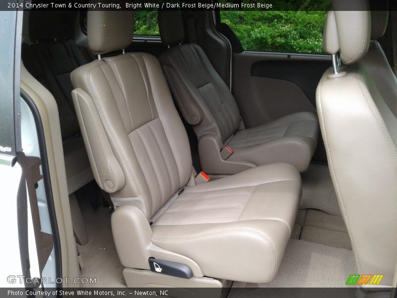 Bright White / Dark Frost Beige/Medium Frost Beige 2014 Chrysler Town & Country Touring