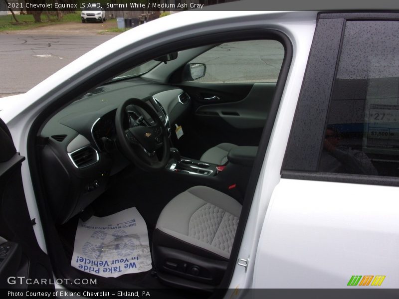 Summit White / Medium Ash Gray 2021 Chevrolet Equinox LS AWD
