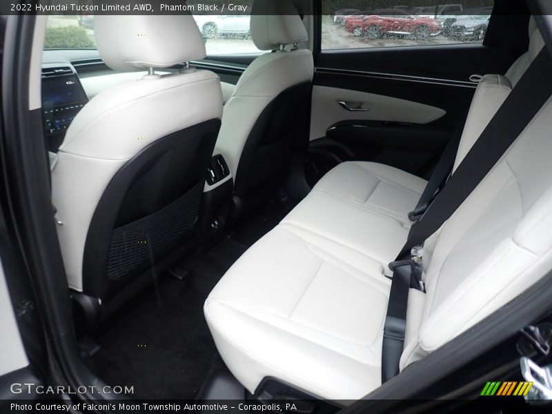 Rear Seat of 2022 Tucson Limited AWD