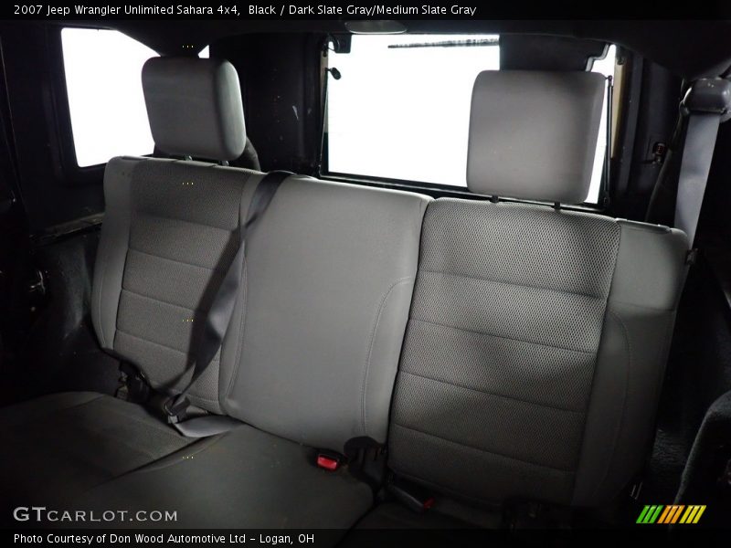 Black / Dark Slate Gray/Medium Slate Gray 2007 Jeep Wrangler Unlimited Sahara 4x4