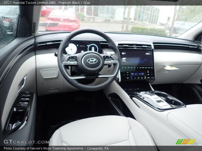  2022 Tucson Limited AWD Gray Interior