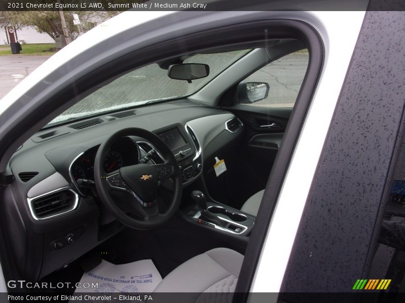 Summit White / Medium Ash Gray 2021 Chevrolet Equinox LS AWD