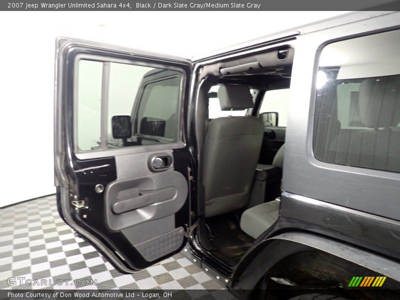 Black / Dark Slate Gray/Medium Slate Gray 2007 Jeep Wrangler Unlimited Sahara 4x4