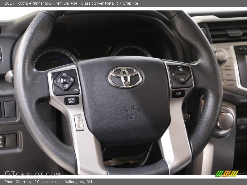 Classic Silver Metallic / Graphite 2017 Toyota 4Runner SR5 Premium 4x4