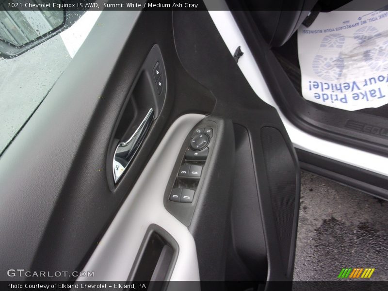 Summit White / Medium Ash Gray 2021 Chevrolet Equinox LS AWD