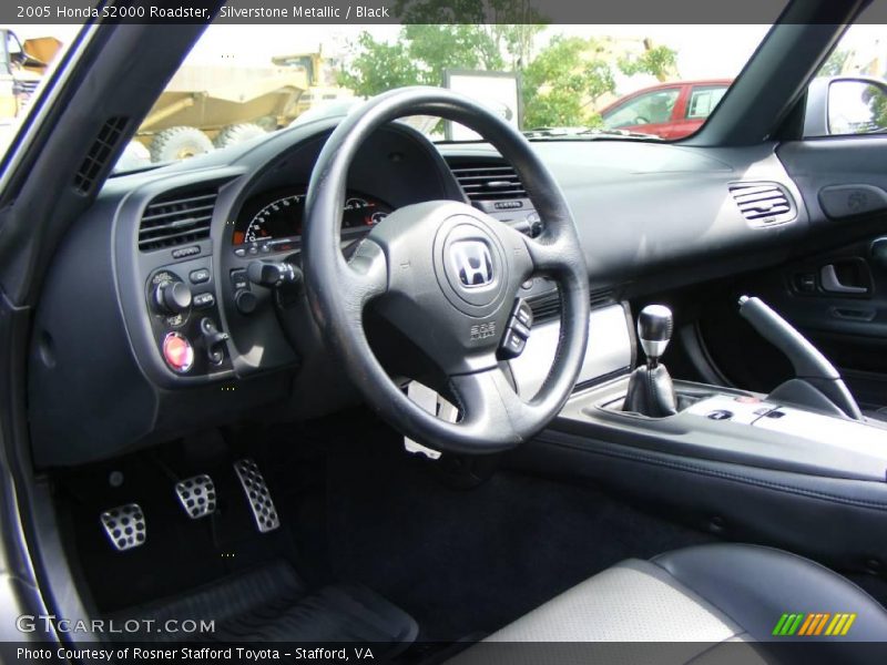 Silverstone Metallic / Black 2005 Honda S2000 Roadster