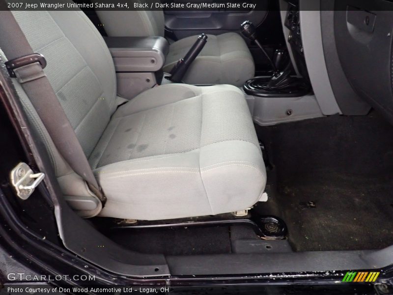 Black / Dark Slate Gray/Medium Slate Gray 2007 Jeep Wrangler Unlimited Sahara 4x4